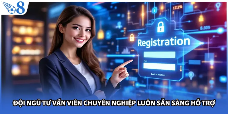 Đội ngũ tư vấn viên chuyên nghiệp luôn sẵn sàng hỗ trợ