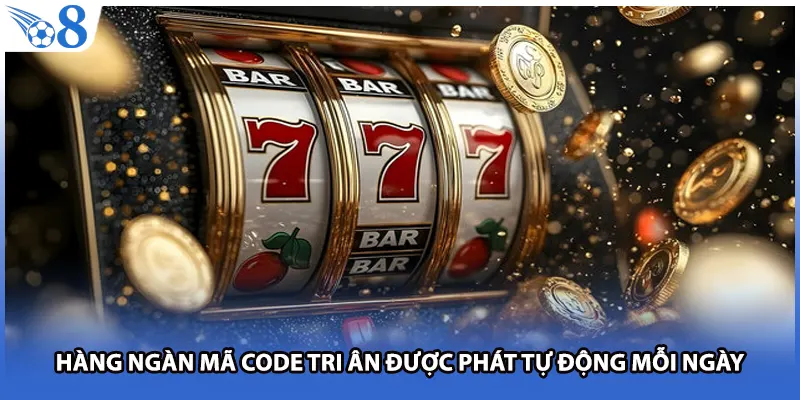 Hàng ngàn mã code tri ân được phát tự động mỗi ngày